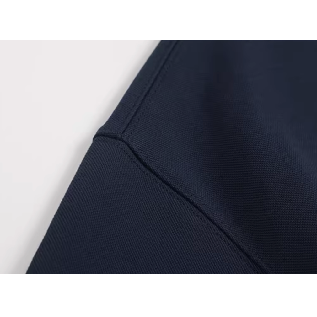 Key Neck Design Wide Silhouette Long Sleeve N1056