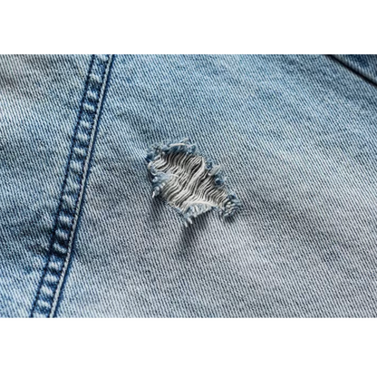 Balloon Wide Denim Pants N1064