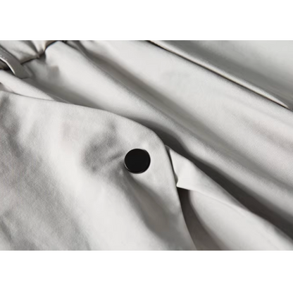 Balloon Silhouette Tuck Design Wide Pants N1065