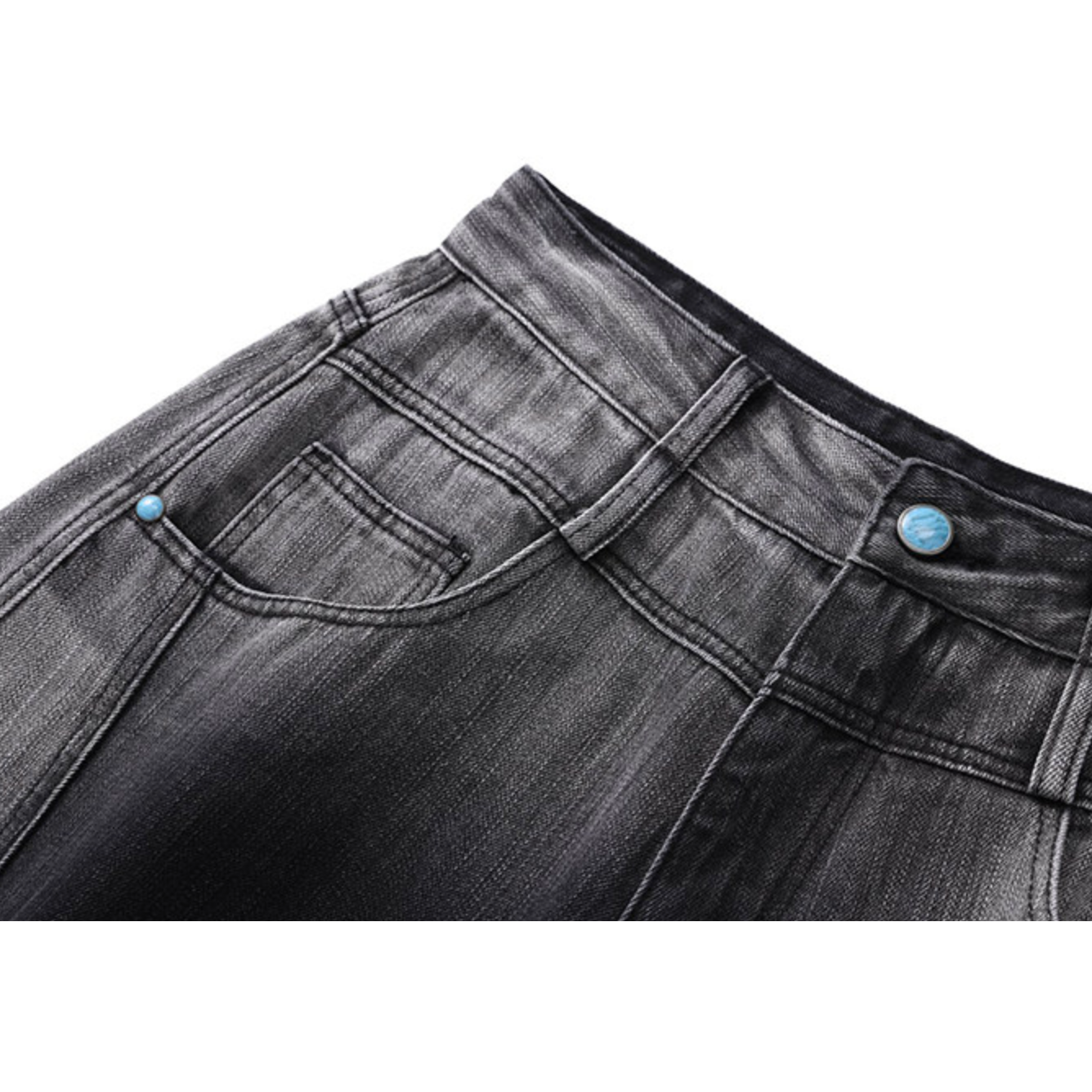 Gradient Wide Denim Pants N1070