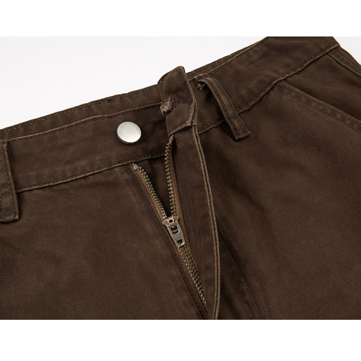 Relaxed Silhouette Cargo Style Pants N1082