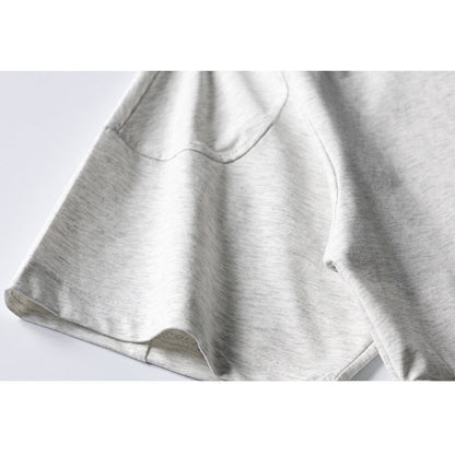Wave Stitch Crew Neck Short Sleeve T-Shirt N1087