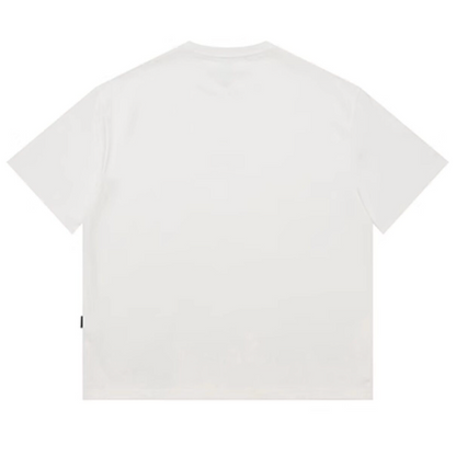 Front Print Crew Neck Half Sleeve T-Shirt N1092