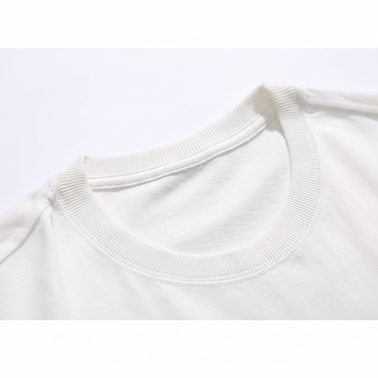Graphic Print Smooth Fabric Half Sleeve T-Shirt N1093