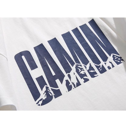 Graphic Print Smooth Fabric Half Sleeve T-Shirt N1093