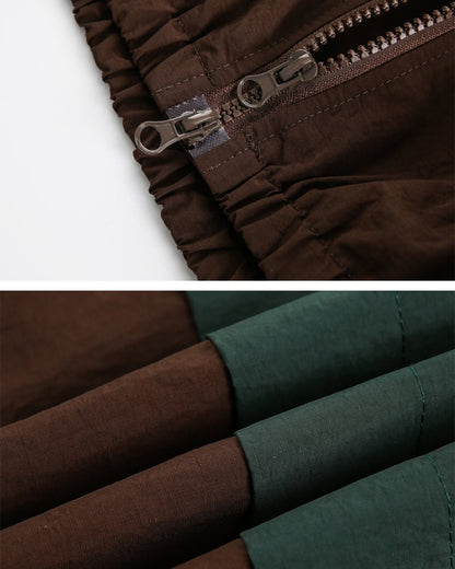 Color Block Light Outerwear N0623