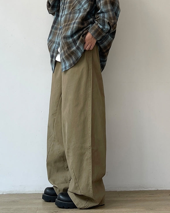 Oversized Wide Pants N0627