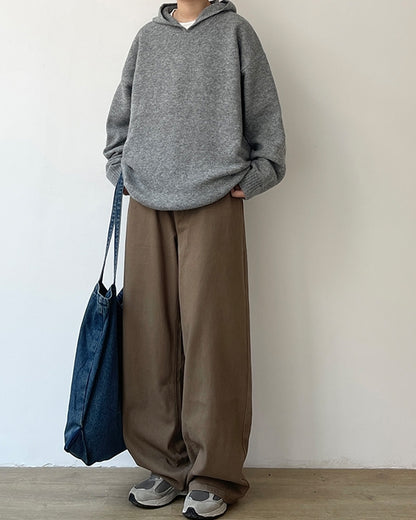 Wide Retro Straight Casual Pants N0600