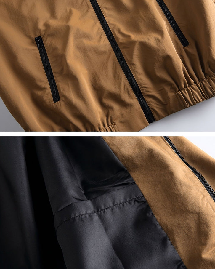 Simple Logo Blouson Light Outer N0634