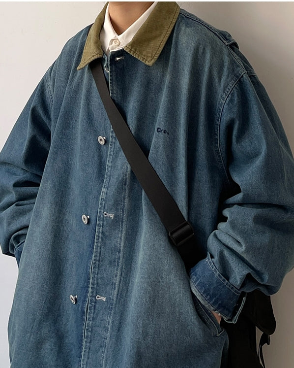 Faded Wash Casual Jacket N0671