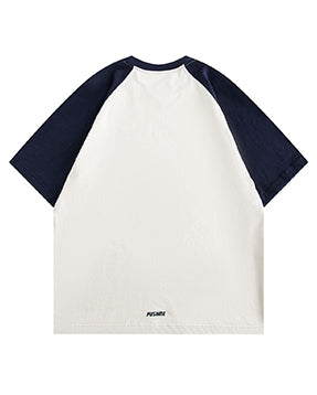 Street Style Contrast T-Shirt N0765