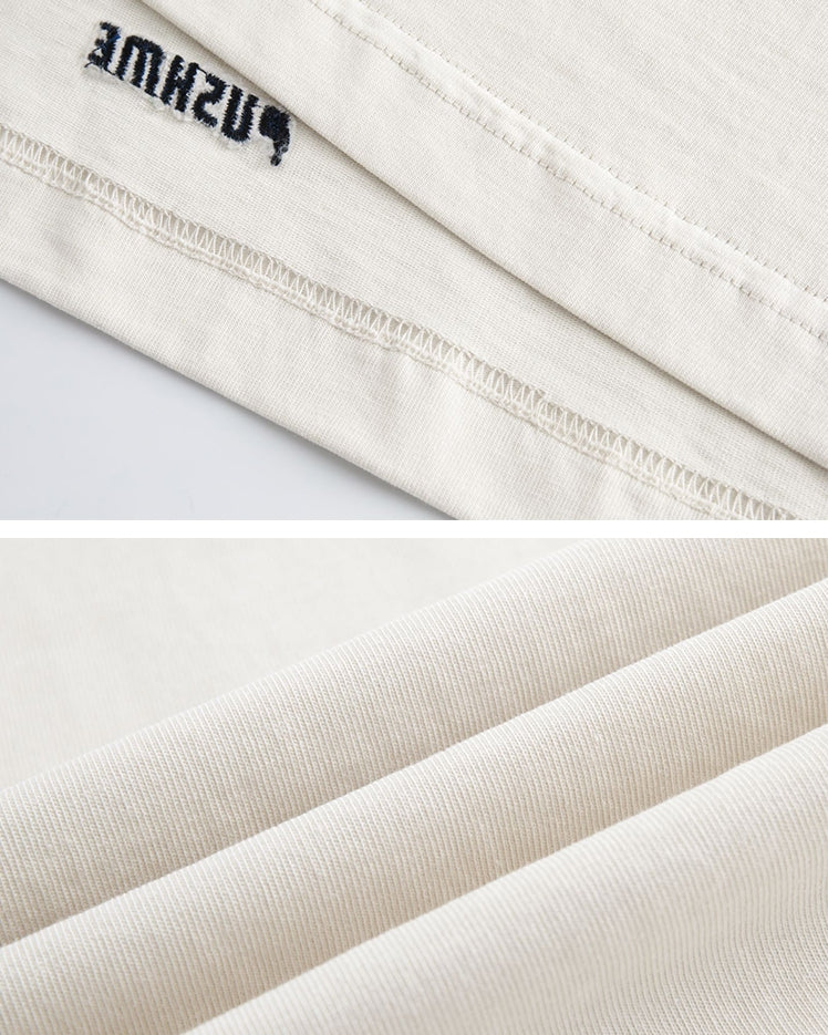 Street Style Contrast T-Shirt N0765