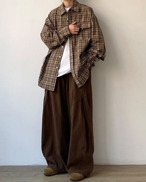 Classic Check Work Shirt N0673