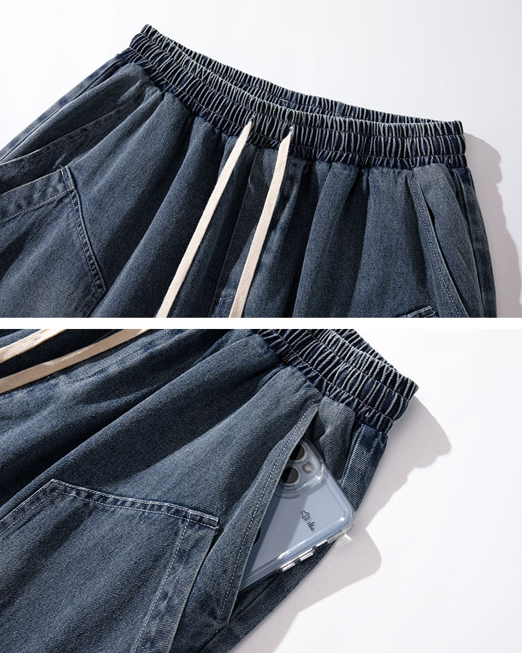 Wide Silhouette Denim Pants N0778