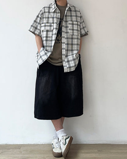 Classic Check Relaxed Shirt N0755