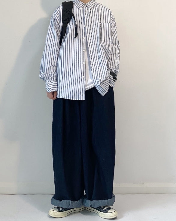 Natural Silhouette Long Shirt N0733