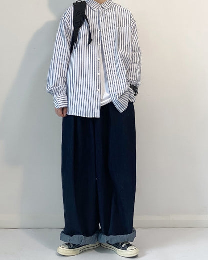 Natural Silhouette Long Shirt N0733