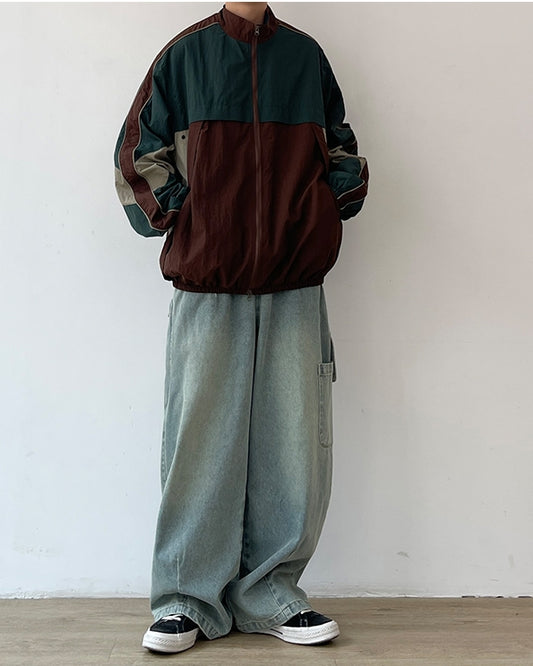 Color Block Light Outerwear N0623