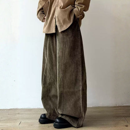 Straight Form Wide Pants N1012