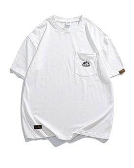 Simple Logo One Point Short Sleeve T-Shirt N0775