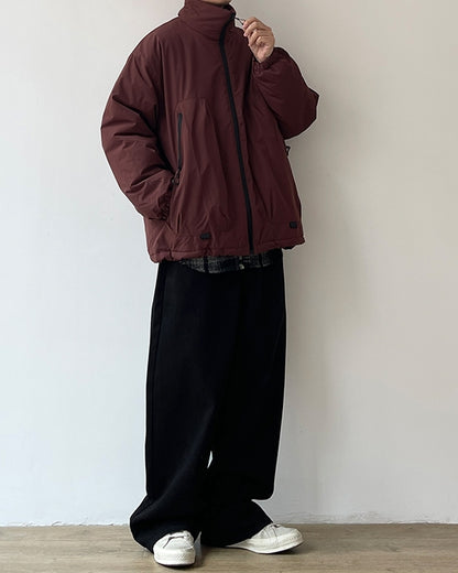 Wide Retro Straight Casual Pants N0600