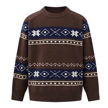 Nordic Line Knit Sweater N0982