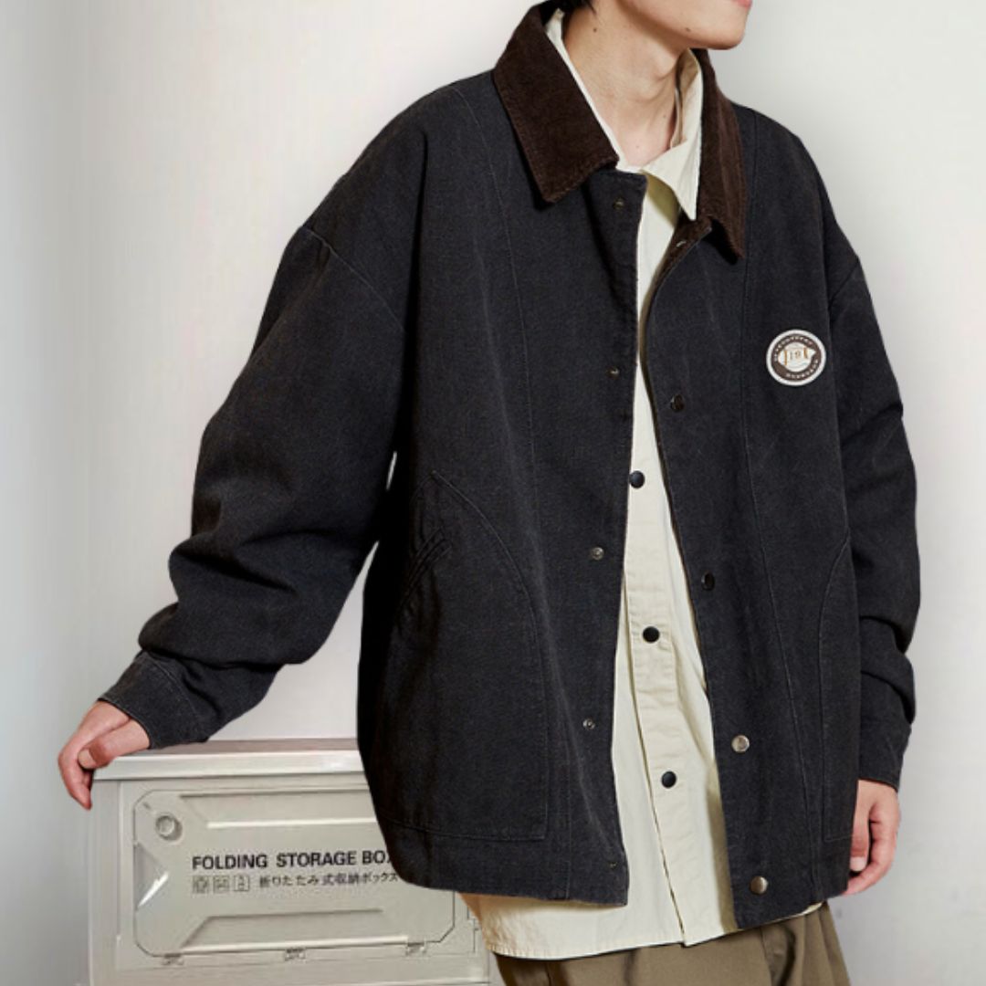 【OUTLET/即納】Retro Oversize Loose Jacket N0009
