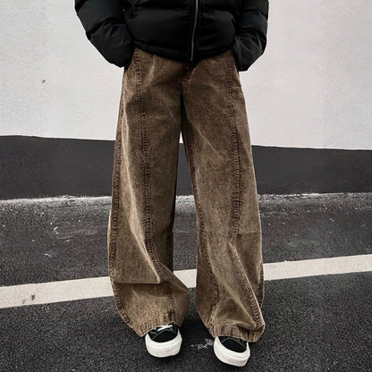 Straight Form Wide Pants N1012