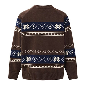 Nordic Line Knit Sweater N0982