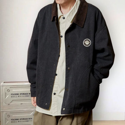 【OUTLET/即納】Retro Oversize Loose Jacket N0009