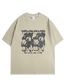 Faded Color Art Short Sleeve Tee N0762