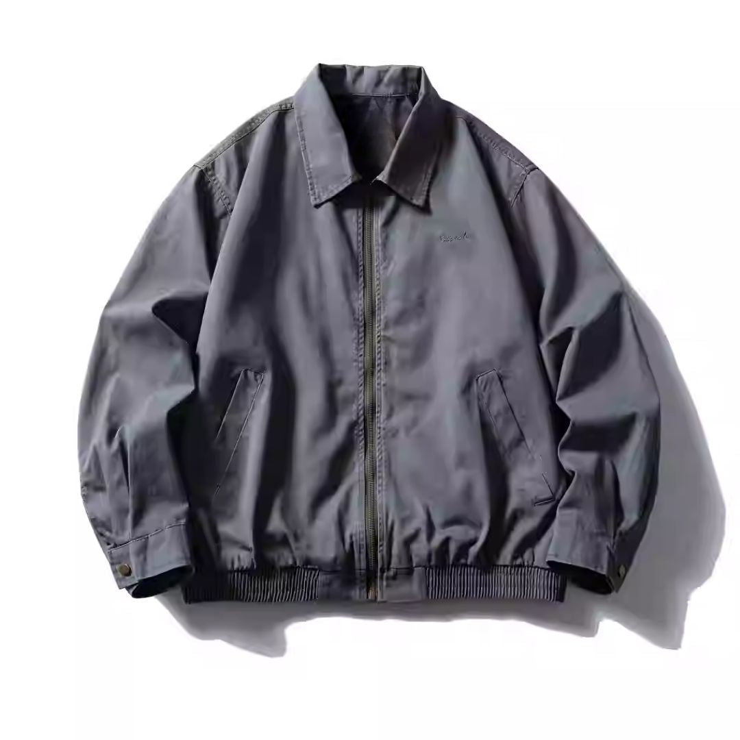 Lapel Casual Loose Jacket N0554