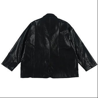 Oversized Silhouette Minimal Design Tailored Jacket N1055