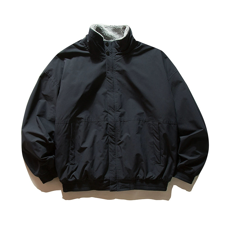 Relaxed Silhouette Stand Jacket N0960