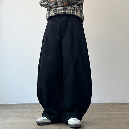 Volume Curve Wide Pants N1014