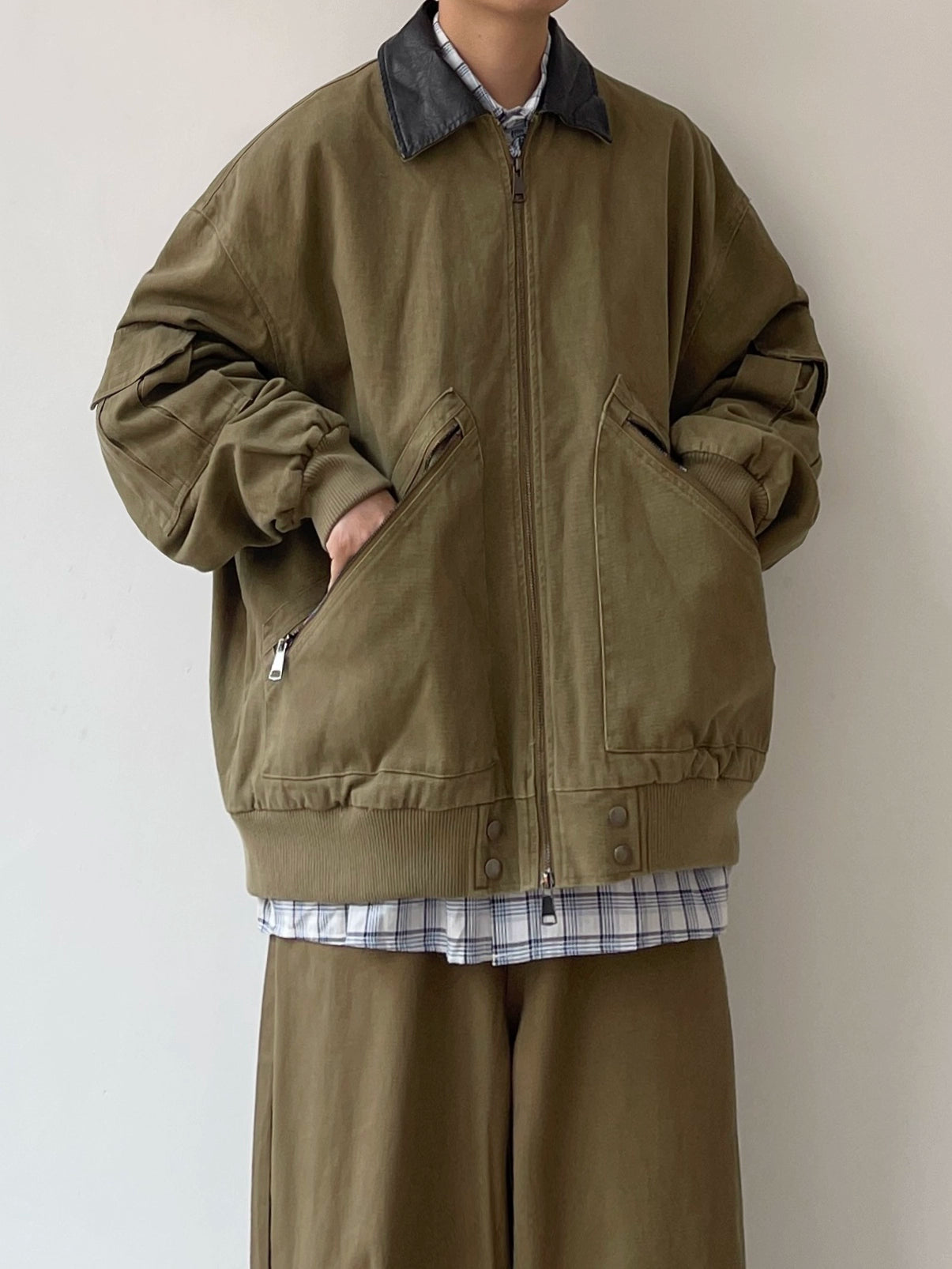 Retro Workwear Loose Fit Jacket N0611