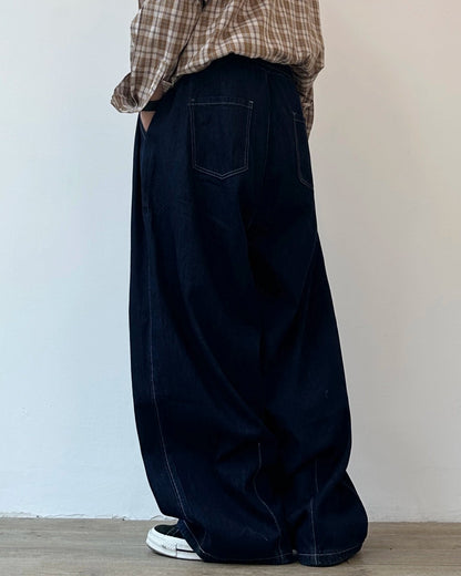 Retro Wide-Leg Jeans N0851