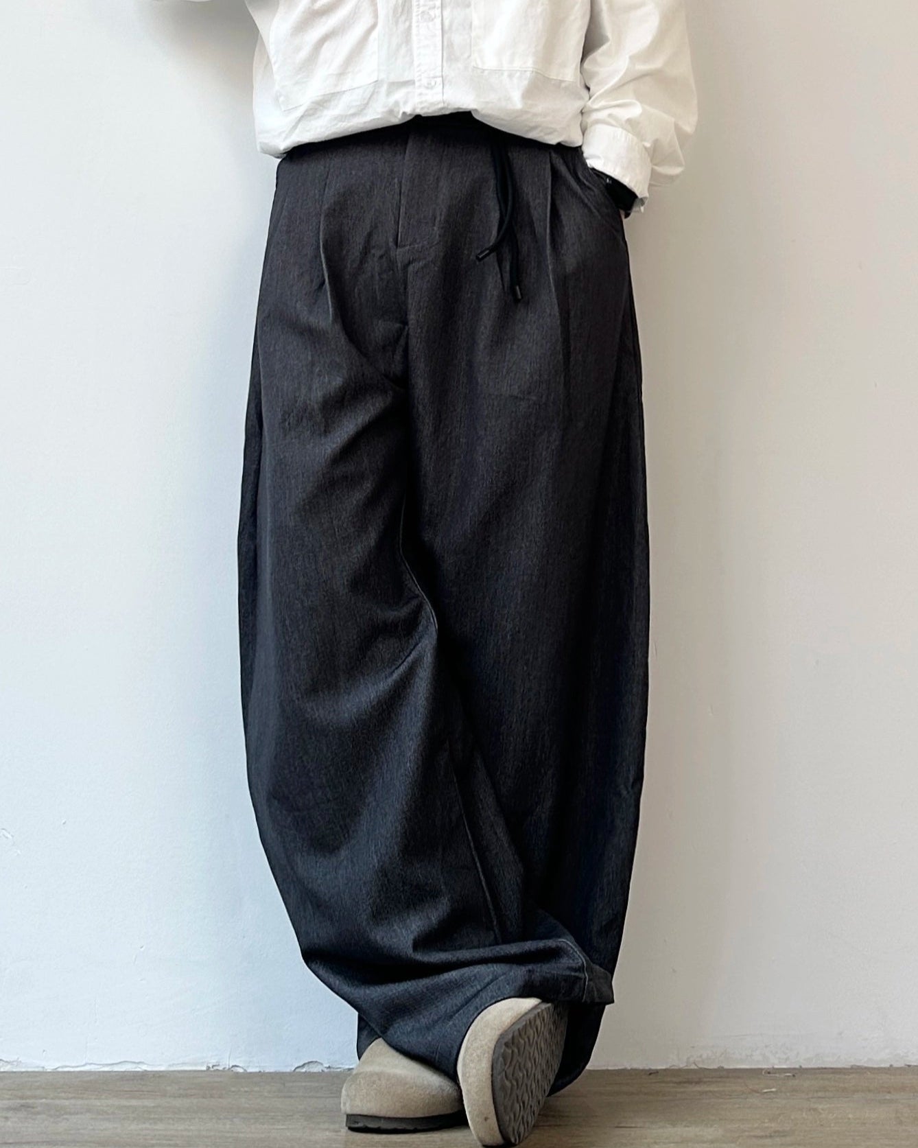 Retro Wide-Leg Casual Pants N0885