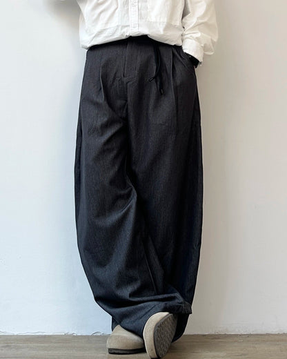 Retro Wide-Leg Casual Pants N0885