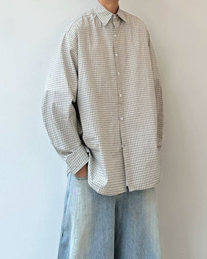 Retro Plaid Shirt Jacket N0849