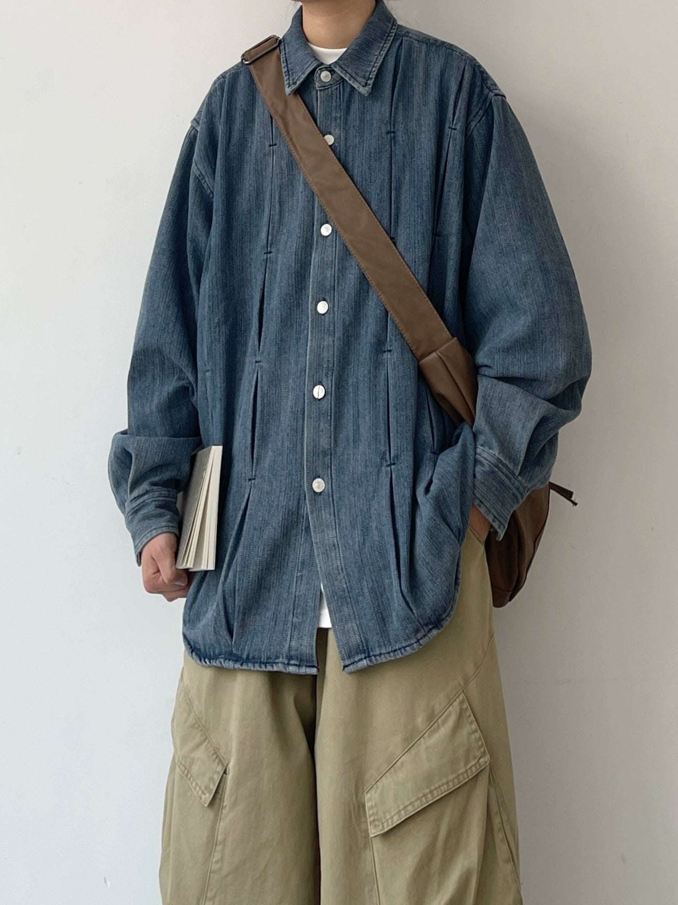 Relax Silhouette Denim Shirt N0618