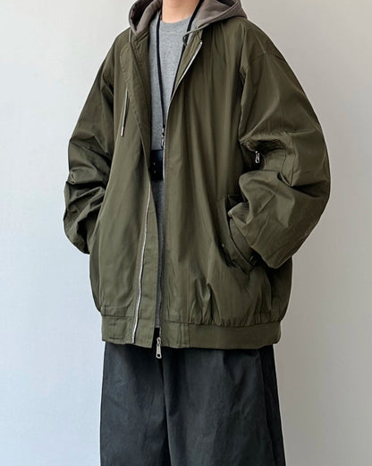 Military Loose Hoodie Jacket N0922