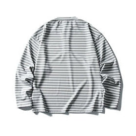 Loose Border Long Sleeve T-shirt N1073