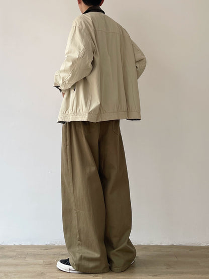 Unisex Retro Casual Straight Pants N0610