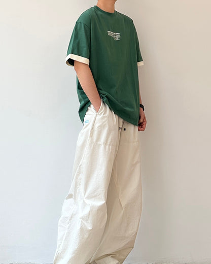 Character Print Short Sleeve T-shirt N0786