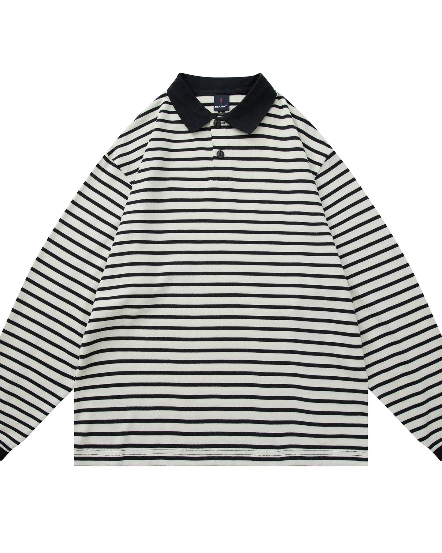【OUTLET/即納】Border Loose Long Sleeve Shirt N0939