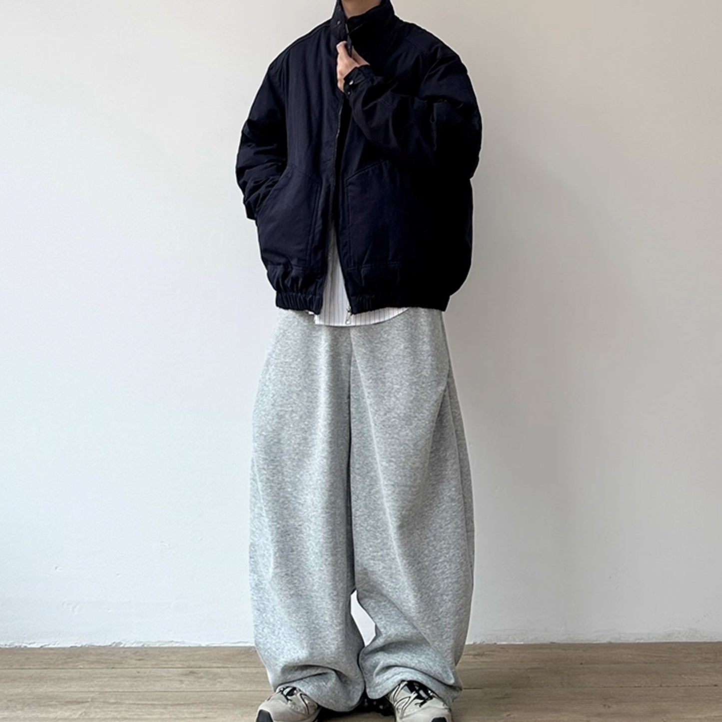 Volume Drape Relax Silhouette Pants N0990