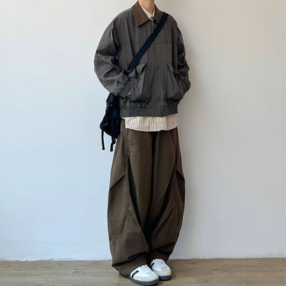 Volume Silhouette Cargo Pants N0948