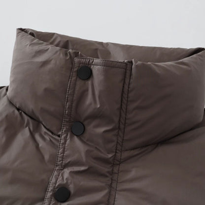 Volume Short Stand Collar Down Jacket N0959