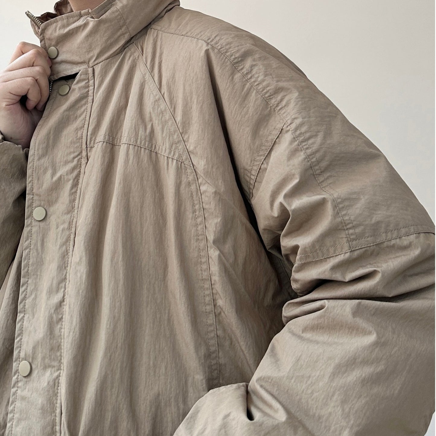 Volume Silhouette Light Jacket N0961